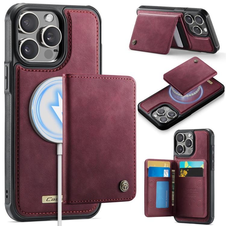 CaseMe Me80 Series Detachable Wallet Magnetic RFID Vegan Leather Phone Case, For iPhone 13, For iPhone 12 / 12 Pro, For iPhone 12 Pro Max, For iPhone 11 Pro Max, For iPhone 11, For iPhone 11 Pro