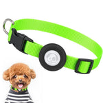 For AirTag 2nd Gen / AirTag 1st Gen Pet Collar Nylon Cat and Dog Collar, S 1.5 x 28 x 39cm, M 2.0 x 34 x 49cm, L 2.5 x 42 x 60cm