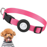 For AirTag 2nd Gen / AirTag 1st Gen Pet Collar Nylon Cat and Dog Collar, S 1.5 x 28 x 39cm, M 2.0 x 34 x 49cm, L 2.5 x 42 x 60cm