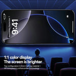3pcs Easy Install Box Dust-Free 3D Curved Edge Privacy Electroplated Explosion-Proof Tempered Glass Film, For iPhone 17 Pro Max, For iPhone 17 Pro, For iPhone 17, For iPhone Air, For iPhone 16 Pro Max, For iPhone 16 Pro, For iPhone 16                  ...