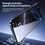 3pcs Easy Install Box Dust-Free 3D Curved Edge Privacy Electroplated Explosion-Proof Tempered Glass Film, For iPhone 17 Pro Max, For iPhone 17 Pro, For iPhone 17, For iPhone Air, For iPhone 16 Pro Max, For iPhone 16 Pro, For iPhone 16                  ...