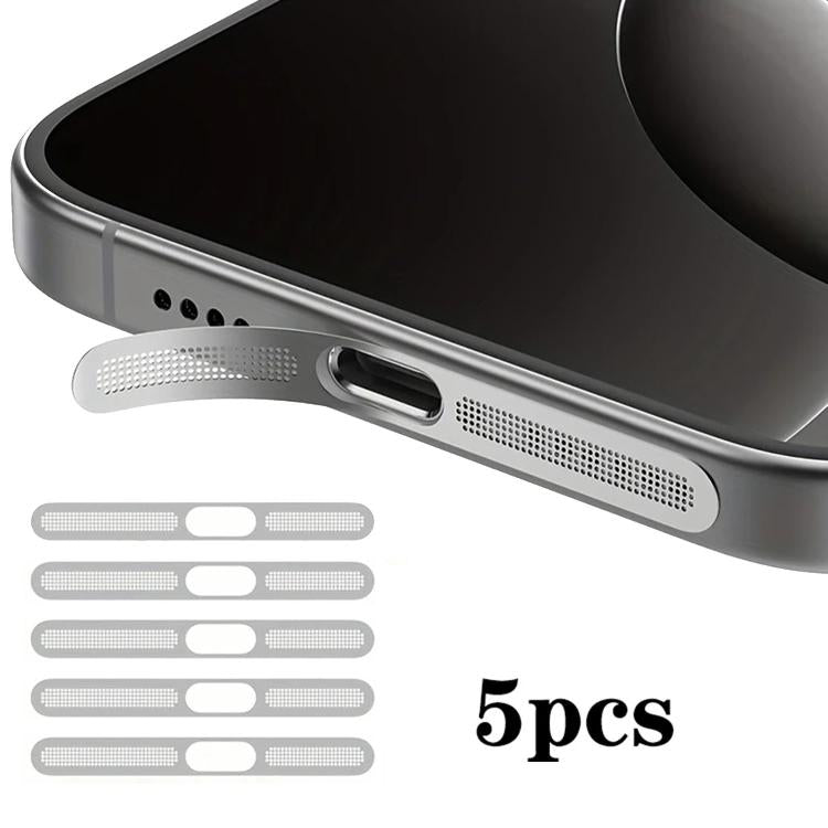 5pcs High-Density Metallic Integrated Speaker Dust Cover, For iPhone Air