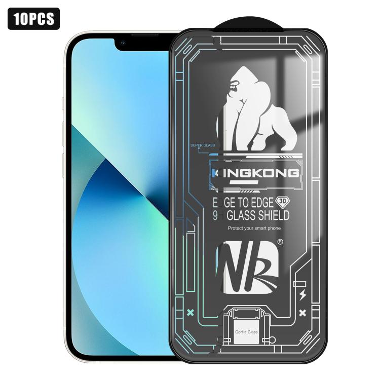 10pcs 3D Large Arc Edge Electroplated Explosion-Proof Scratch-Resistant Full-Screen HD Tempered Glass Film, For iPhone 17 Pro Max, For iPhone 17 Pro, For iPhone 17, For iPhone Air, For iPhone 16 Pro Max, For iPhone 16 Pro, For iPhone 16                ...