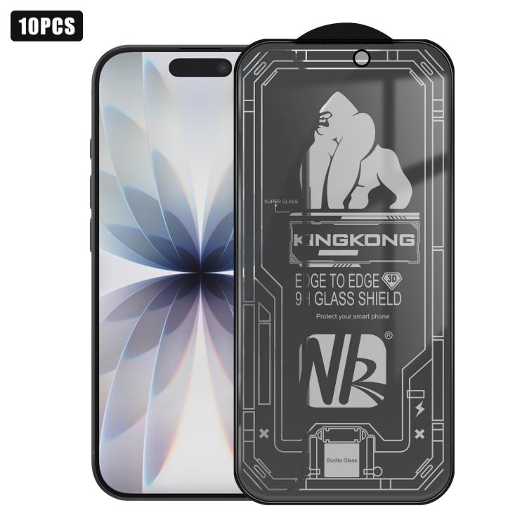 10pcs 3D Large Arc Edge Electroplated Explosion-Proof Scratch-Resistant Full-Screen 28-Degree Privacy Tempered Glass Film, For iPhone 17 Pro Max, For iPhone 17 Pro, For iPhone 17, For iPhone Air, For iPhone 16 Pro Max, For iPhone 16 Pro, For iPhone 16 ...