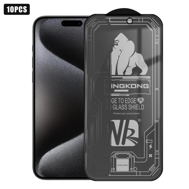 10pcs 3D Large Arc Edge Electroplated Explosion-Proof Scratch-Resistant Full-Screen 28-Degree Privacy Tempered Glass Film, For iPhone 17 Pro Max, For iPhone 17 Pro, For iPhone 17, For iPhone Air, For iPhone 16 Pro Max, For iPhone 16 Pro, For iPhone 16 ...