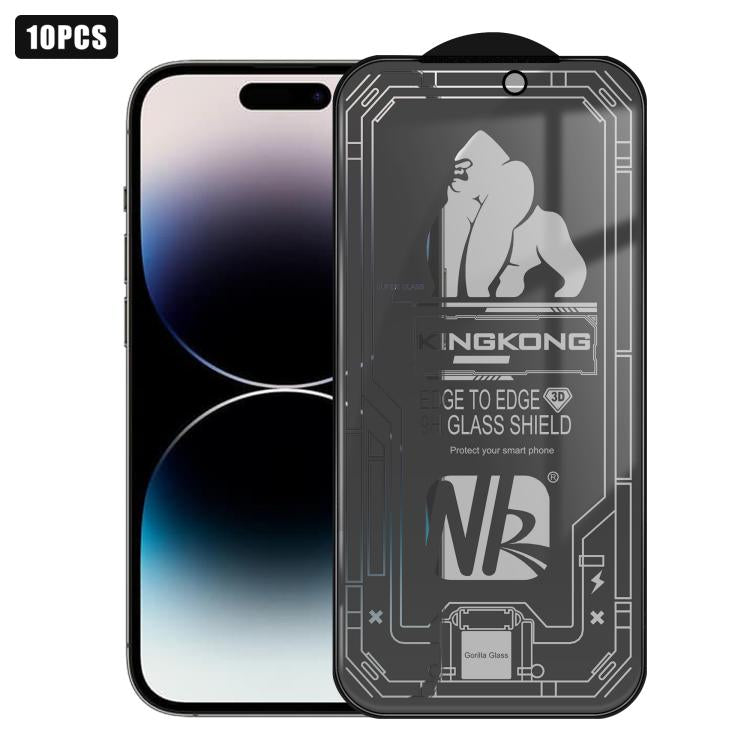 10pcs 3D Large Arc Edge Electroplated Explosion-Proof Scratch-Resistant Full-Screen 28-Degree Privacy Tempered Glass Film, For iPhone 17 Pro Max, For iPhone 17 Pro, For iPhone 17, For iPhone Air, For iPhone 16 Pro Max, For iPhone 16 Pro, For iPhone 16 ...