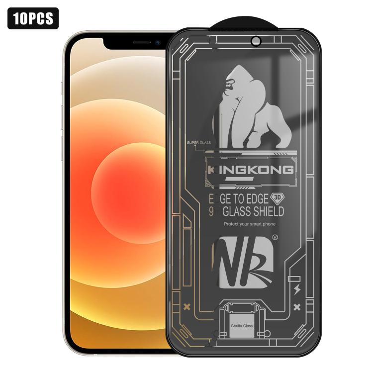 10pcs 3D Large Arc Edge Electroplated Explosion-Proof Scratch-Resistant Full-Screen 28-Degree Privacy Tempered Glass Film, For iPhone 17 Pro Max, For iPhone 17 Pro, For iPhone 17, For iPhone Air, For iPhone 16 Pro Max, For iPhone 16 Pro, For iPhone 16 ...
