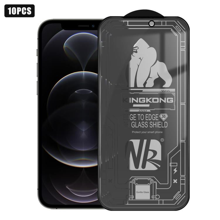 10pcs 3D Large Arc Edge Electroplated Explosion-Proof Scratch-Resistant Full-Screen 28-Degree Privacy Tempered Glass Film, For iPhone 17 Pro Max, For iPhone 17 Pro, For iPhone 17, For iPhone Air, For iPhone 16 Pro Max, For iPhone 16 Pro, For iPhone 16 ...