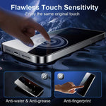 10pcs 3D Large Arc Edge Electroplated Explosion-Proof Scratch-Resistant Full-Screen 28-Degree Privacy Tempered Glass Film, For iPhone 17 Pro Max, For iPhone 17 Pro, For iPhone 17, For iPhone Air, For iPhone 16 Pro Max, For iPhone 16 Pro, For iPhone 16 ...