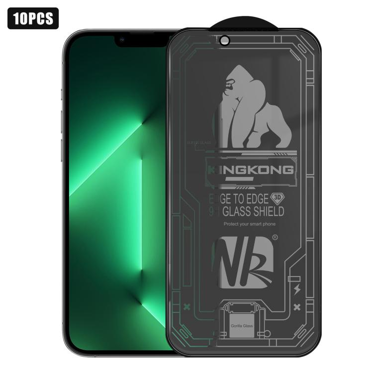 10pcs 3D Large Arc Edge Electroplated Explosion-Proof Scratch-Resistant Full-Screen 360 Privacy Tempered Glass Film, For iPhone 17 Pro Max, For iPhone 17 Pro, For iPhone 17, For iPhone Air, For iPhone 16 Pro Max, For iPhone 16 Pro, For iPhone 16       ...