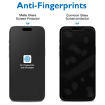 10pcs 3D Large Arc Edge Electroplated Explosion-Proof Scratch-Resistant Full-Screen Frosted HD Tempered Glass Film, For iPhone 17 Pro Max, For iPhone 17 Pro, For iPhone 17, For iPhone Air, For iPhone 16 Pro Max, For iPhone 16 Pro, For iPhone 16        ...