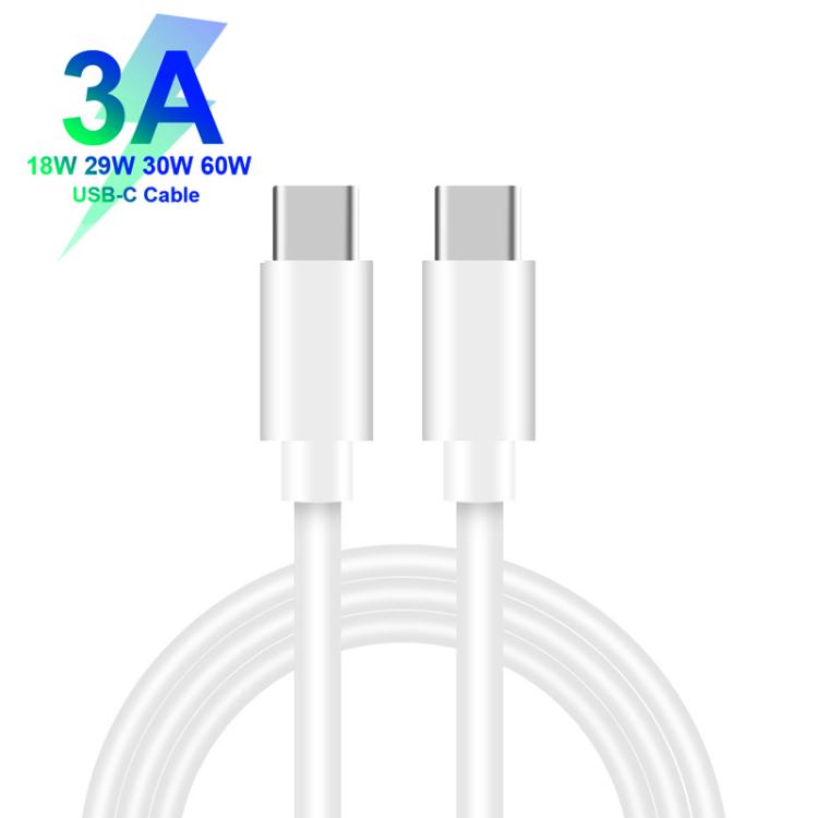 PD47 GaN 100W PD Type-C + QC3.0 USB Charger with Type-C to Type-C Data Cable, US Plug, US Plug