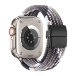 Metal Buckle Magnetic Clasp Nylon Woven Watch Band, For Apple Watch 49mm / 46mm / 45mm / 44mm, For Apple Watch 42mm / 41mm / 40mm / 38mm