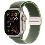 Magnetic Buckle Trail Loop Nylon Watch Band Watch Band, For Apple Watch 46mm / 49mm / 45mm / 44mm, For Apple Watch 42mm / 41mm / 40mm / 38mm