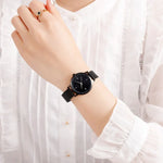 SKMEI 1528 Simple Fashion Lady Watch Casual Netting Scale