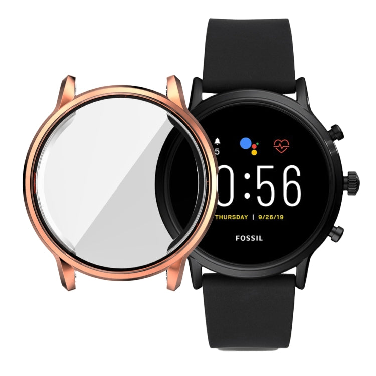 Suitable for FOSSIL Gen 5 Carlyle All-inclusive Electroplated TPU Protective Shell