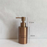 Stainless Steel Hand Soap Bottle Countertop Soap Dispenser, 250ml, 550ml