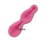 2 PCS Gemstone Pendant Silicone Mold Fondant Chocolate Mold DIY Baking Cake Decorating Edge Tool, Gemstone Pendant Shape
