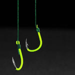 5 in 1 Stranded Double Hook Anti-winding Silver Carp Fishing Group Spring Fishing Hook, 8, 9, 10, 11, 12, 13