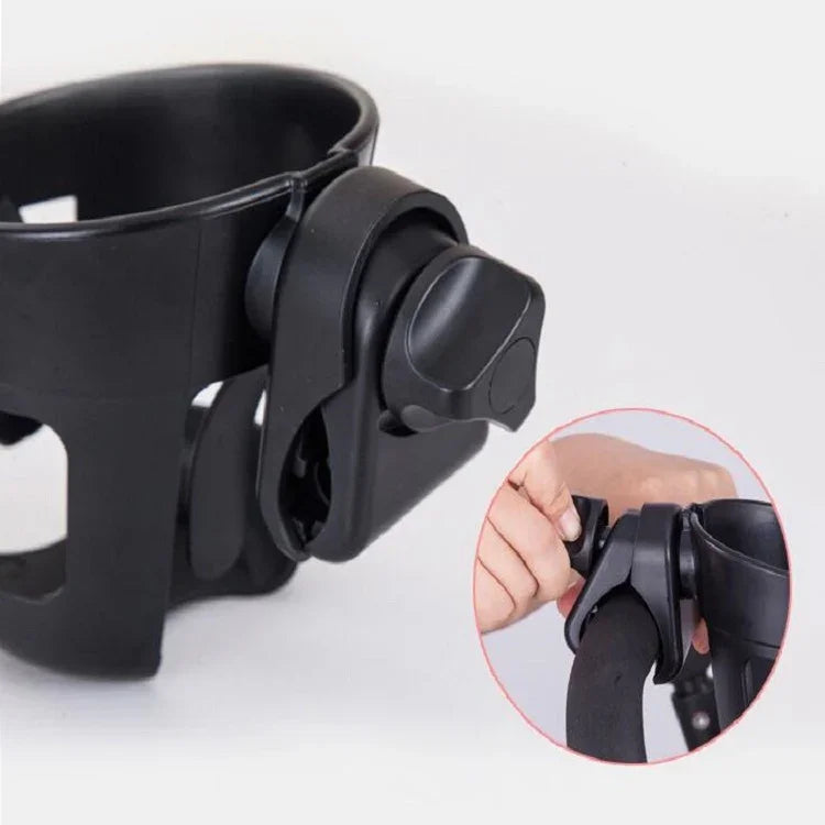 Baby Stroller Accessories Cup Holder Children Tricycle Bicycle Stroller Umbrella Car Bottle Water Bottle Cup Holder, 16×10.5×11.5cm