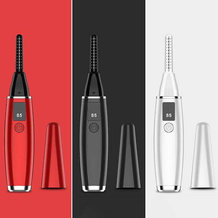 Electric Eyelash Curler  Charging Beauty Tool, 380mAh (Red), 380mAh (White)