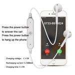 S6 Sport Wireless Bluetooth Earphone for iPhone / Xiaomi / Huawei, with Mic