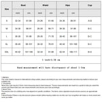 2 In 1 Sexy Solid Color Swimsuit Set Ladies Beach Bikini Swimwear, S, M, L, XL, XXL