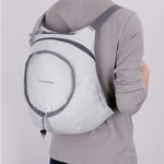 Nylon Waterproof Collapsible Backpack Women Men Travel Portable Comfort Lightweight Storage Folding Bag