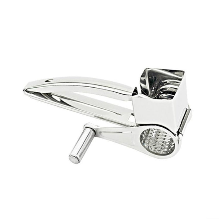 Cheese Grater Rotory Container Stainless Steel Hand-Crank Rotary Shredder, with 3-4 holes, with 7-8 holes, with 9-10 holes, with flakes