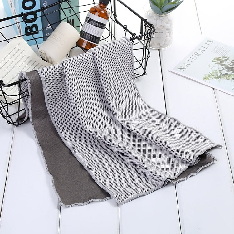 Absorbent Polyester Quick-drying Breathable Cold-skinned Fitness Sports Portable Towel, 40x80 Aluminum Foil Bag, 30x100 Aluminum Foil Bag, 30x100 Zippered Bag, 40x80 Round Cask