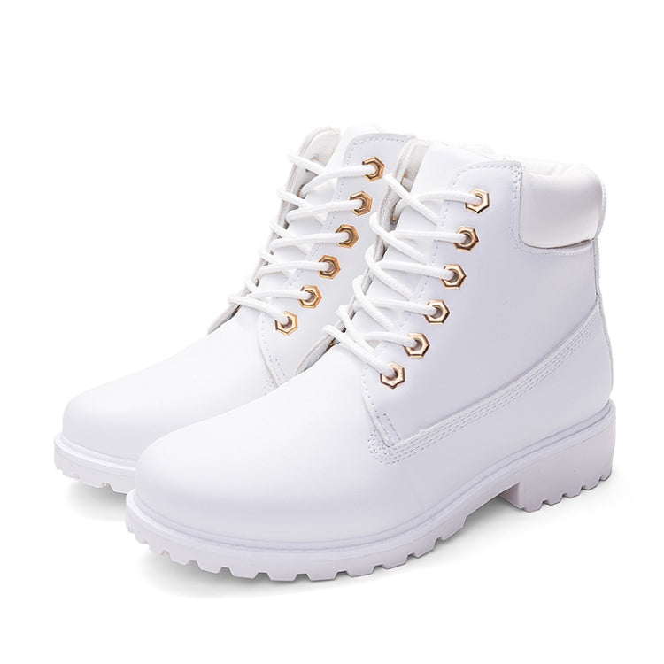 Couple Casual Big Head Warm Shoes Martin Boots, 38, 39, 40, 41, 42, 43