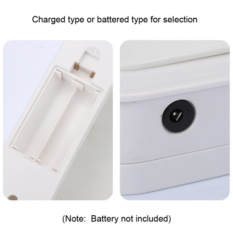 Fully-automatic with Lip Covered Household Living Room Kitchen Bathroom Intelligent Induction Trash Can, Charged Type