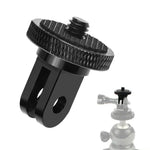 Sports Camera Accessories For GoPro HERO11 Black / HERO9 Black / DJI Osmo Action 3, Center Vertical Bend Arm, Arc Extension Rod, Centered Universal Bend Arm, 1/4 Transfer Head