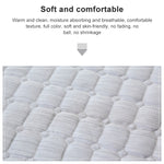 3 PCS / Set Universal Anti-Dust Cover Fabric Zipper Toilet Seat