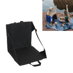 Outdoor Camping Picnic Stand Seat Cushion Folding Moisture-proof Dirty Wear-resistant Cushion, 44 x 43 x 44 Red, 44 x 43 x 44 Black