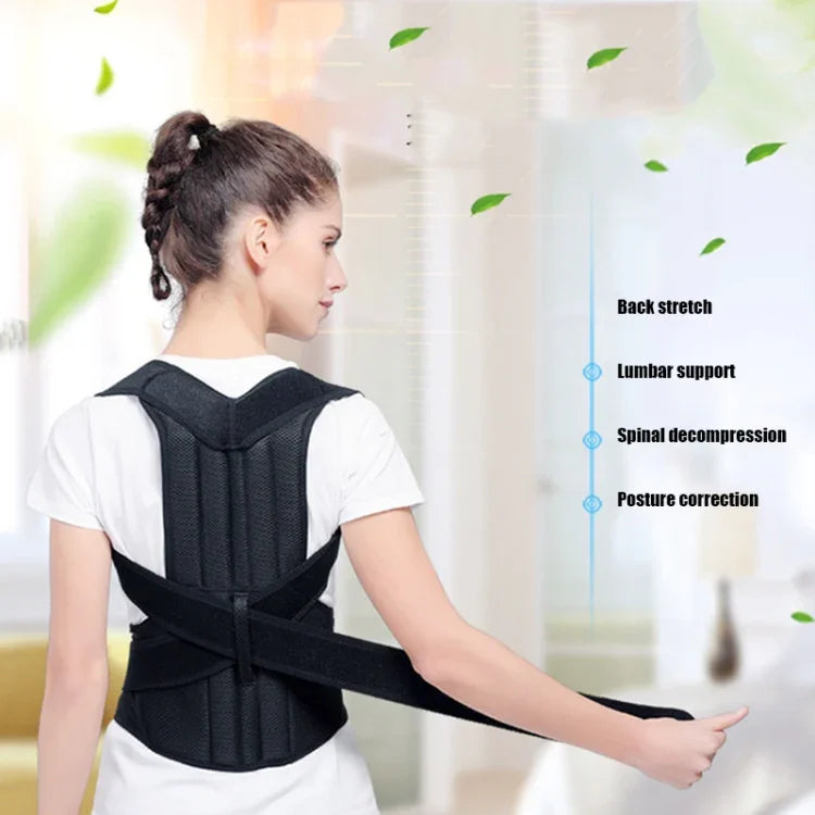 Kyphosis Correction Belt Spine Back Fixation Belt Correction Clothing, XS, S, M, L, XL, XXL