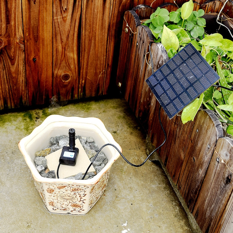 Garden Rockery Decoration Solar Fountain DC Water Pump Suspension Sprinkler, Solar Fountain