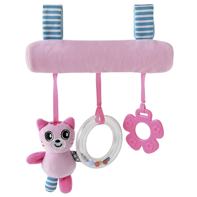 Baby Stroller Cartoon Animal Pendant Cradle Ornament Hanging Rattle
