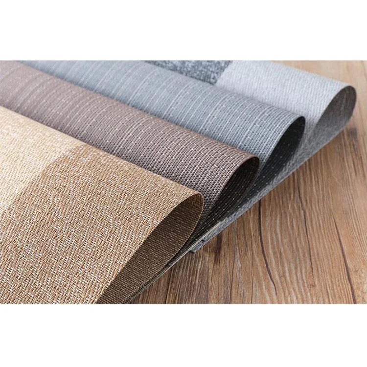 1796 Simple PVC Non-slip Insulation Table Mat Disposable Green Dishes Western Table Mat, 30 x 45cm