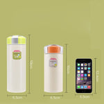 Jiadabao Student Child Portable Stainless Steel Double Insulated Cup, 300mL Random Color Delivery, 230ml Random Color Delivery