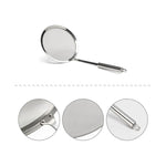 Stainless Steel Fruit Juice Soy Milk Oil Case Hot Pot Flour Dregs Filter Grease Leak, 10cm, 12cm, 16cm