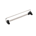 Wardrobe Hardware Push-Pull Hanging Rod Clothes Rail, Y02 Extendable 12 inches, Y02 Extendable 14 inches, Y02 Extendable 16 inches, Y01 Iron Head 10 inches, Y01 Iron Head 12 inches, Y01 Iron Head 14 inches, Y01 Iron Head 16 inches