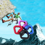 Anti-knot Rock Climbing Caster Fixed Connector Downhill Retarder