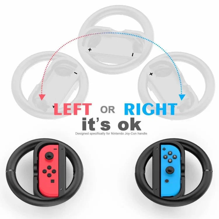 MIMD Small Handle Steering Wheel Game Handle Steering Wheel Bracket For Switch MIMD II