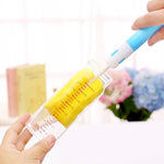 7PCS/Set Bottle Sponge Cleaning Brush Tools Straw Brush Set