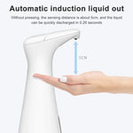 Household Bathroom Kitchen Induction Soap Dispenser, 2 PCS Soap Dispenser