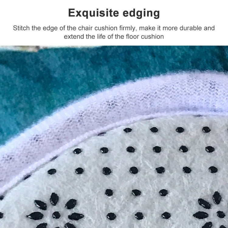 Marine Series Pattern Bathroom Toilet Non-slip Mat Flannel Absorbent Foot Pad, 46x76cm, 50x80cm
