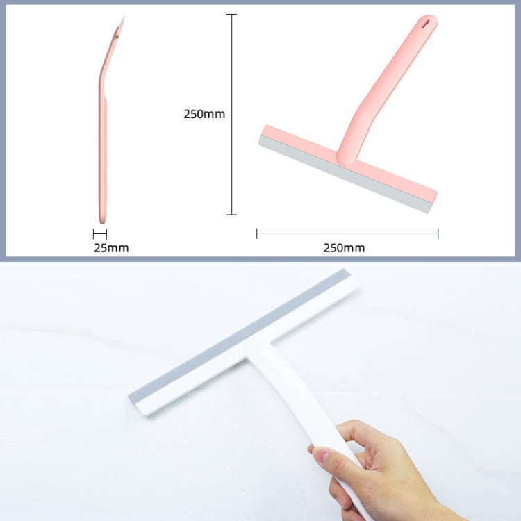 Wiper Artifact Office Home Bathroom Floor Soft Plastic Glass Wiper Cleaning Tool, 5 PCS Moonlight White, 5 PCS Phosphor, 5 PCS Midnight Green, Violet Blue