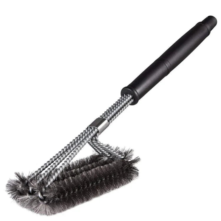 Large Barbecue Grill Pan Cleaning Wire Brush, Length: 44cm