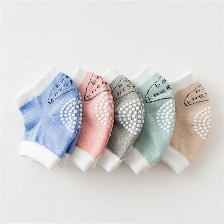 Babys Non-slip Kneecap Cotton Knee Pad Baby Crawling Knee Pads